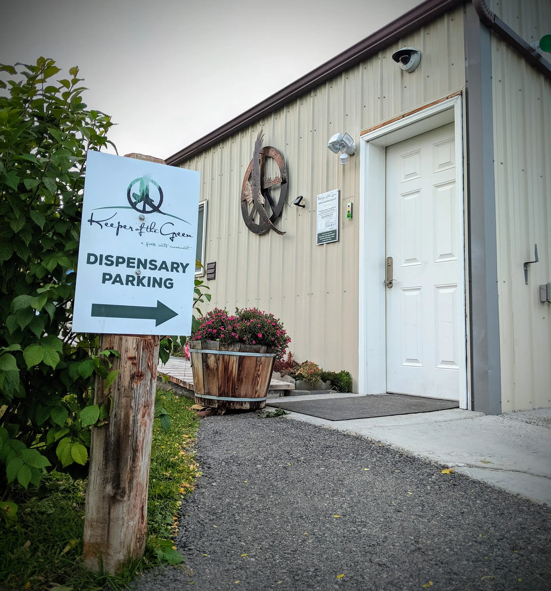 Keeper of the Green: signage